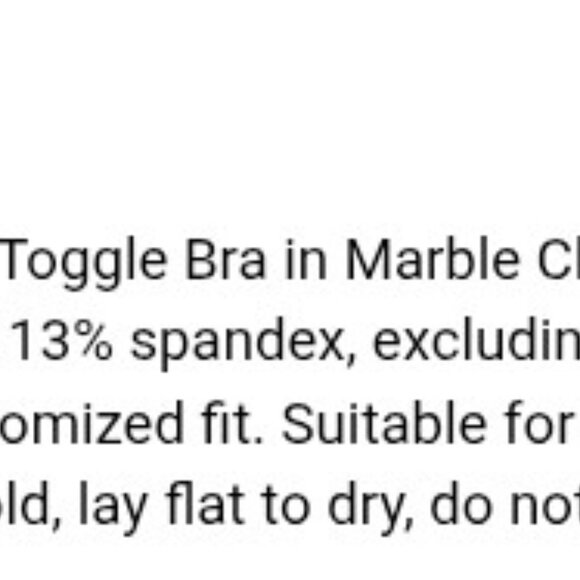 Toggle bra - Picture 7 of 7